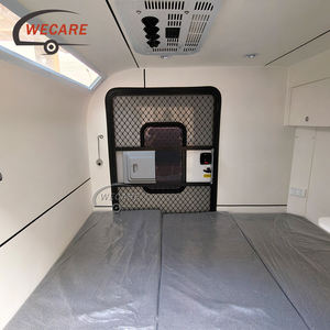 WECARE Caravane Teardrop Overlandvan avec revêtement extérieur en fibre de verre, petite caravane, caravane Teardrop avec climatisation - Product Image 4