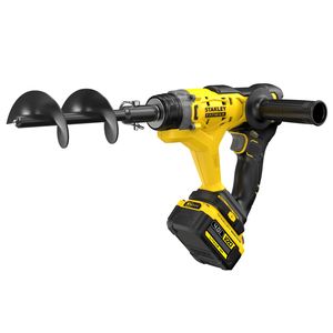 Taladro de tierra inalámbrico Stanley Fatmax con batería de 4.0Ah y 20V de iones de litio para cavar agujeros en el suelo. - Product Image 1