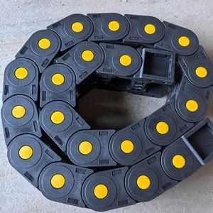 요델 카데나 휴대용 35*100mm Esteira Porta Cabos Igus 드래그 체인 선택 PVC 케이블 캐리어 나일론 드래그 체인 - Product Image 3