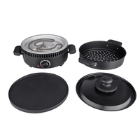 Mini crêpière électrique et crêpière matériau PTFE antiadhésif pour usage domestique et gril de collations inclus
