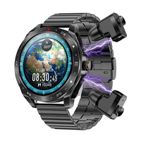 Reloj Inteligente 2 en 1 T95 2026 con Auriculares TWS, Monitorización de Salud, Pantalla de 1.52 Pulgadas, para Hombres de Negocios