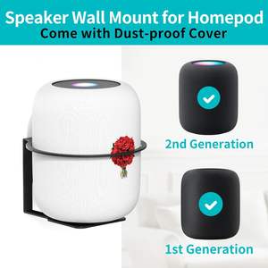 Venta caliente Home Theater Subwoofer Sistema de audio Altavoz Colgador Soporte Altavoces para soporte montado en la pared de <span class=keywords><strong>Homepod</strong></span> 2. - Product Image 2