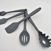 Stock de gros de produits finis, lot de 10 ustensiles de cuisine antiadhésifs, ensemble d'ustensiles de cuisine en silicone