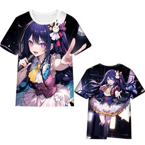 Nouveau Anime Manga <span class=keywords><strong>Oshi</strong></span> <span class=keywords><strong>No</strong></span> Ko T-Shirts impression 3D Streetwear hommes femmes mode surdimensionné à manches courtes t-shirt enfants t-shirts hauts vêtements - Product Image 5