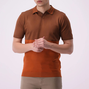 Chemises polo décontractées en coton et polyester de qualité supérieure, polos de golf pour hommes, design et logo personnalisés, polos pour hommes en vente - Product Image 1