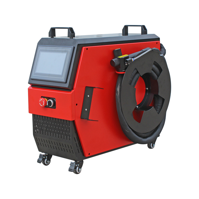 Mini Laser Cleaner Portable Handheld 100w 200w 300w 500w air Cooling Fiber Pulse Laser Cleaning Machine Rust Removal