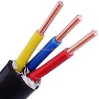 Câble rigide en cuivre U1000 R2v 4g2.5mm 3x2.5mm 3g6mm2 Câble d'alimentation basse tension pour la distribution d'énergie domestique