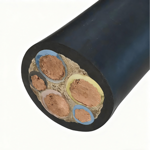 Fil électrique extra-doux mobile <span class=keywords><strong>H07rn</strong></span>-<span class=keywords><strong>F</strong></span> 3X1.5 3X2.5 4x4 4x6mm2 conducteur en cuivre flexible en caoutchouc 16A câble en caoutchouc d'isolation EPR - Product Image 3