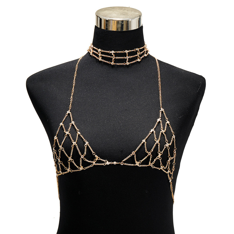 Multilayer Sexy Thigh Body Chain Full