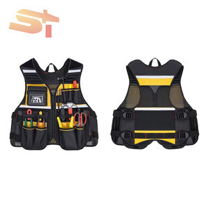 Chaleco Portaherramientas SIKE para Tácticas Funcionales de Protección, Chaleco Portaherramientas de Tela Oxford Impermeable Reforzado y Resistente al Desgaste de Acceso Rápido - Product Image 1