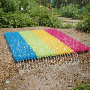 Césped Artificial Colorido Resistente a la Decoloración, Impermeable y Resistente al Fuego, con Protección UV de 35 mm, para Jardín y Paisajismo Exterior - Product Image 1