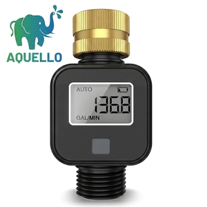 Programmateur d'irrigation intelligent extérieur avec débitmètre et compteur de volume pour jardin, cour et irrigation agricole - Product Image 1