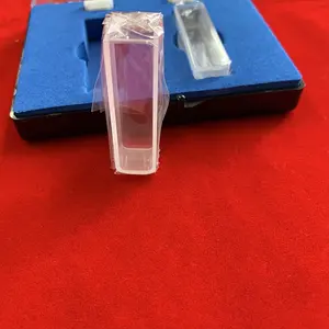 Q4 celle Standard Cuvette con PTFE Coperchio di Vetro di Quarzo