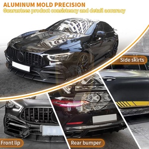 Nâng Cấp Để Top-C Phong Cách Khô Sợi Carbon Cơ Thể Kit Đối Với Mercedes Benz AMG Gt63 Phía Trước Lip Side Váy Phía Sau <span class=keywords><strong>Bumper</strong></span> Spoiler Mui Xe Bìa - Product Image 4