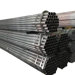 High quality hot sale Q235 BS1387 EMT Electrical Metallic Tubing round galvanized steel pipe