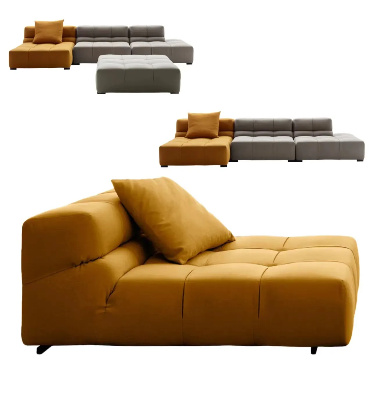 Modernes Wohnzimmer Tufty Too <span class=keywords><strong>Patricia</strong></span> Urquiola Sofa