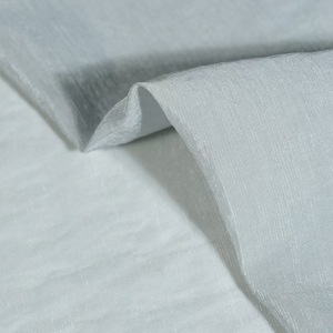 2025 tela satinada acetato nailon vestido abrigo ecológico transparente para niñas fluido y suave fino Primavera Verano Textiles para el hogar - Product Image 1