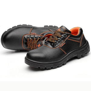 卸売りブランド冬用安全靴ブーツ本革スチールつま先ローカット男性工業用作業靴 - Product Image 3