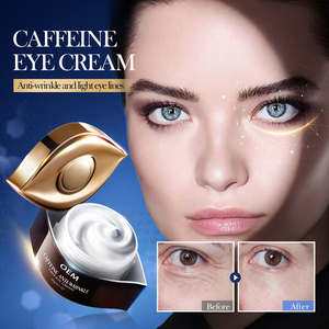 Crema Contorno de Ojos Reafirmante Antiarrugas de Marca Blanca con Ácido Hialurónico, Aceite, Cafeína, Retinol y AHA que Reduce las Ojeras - Product Image 1