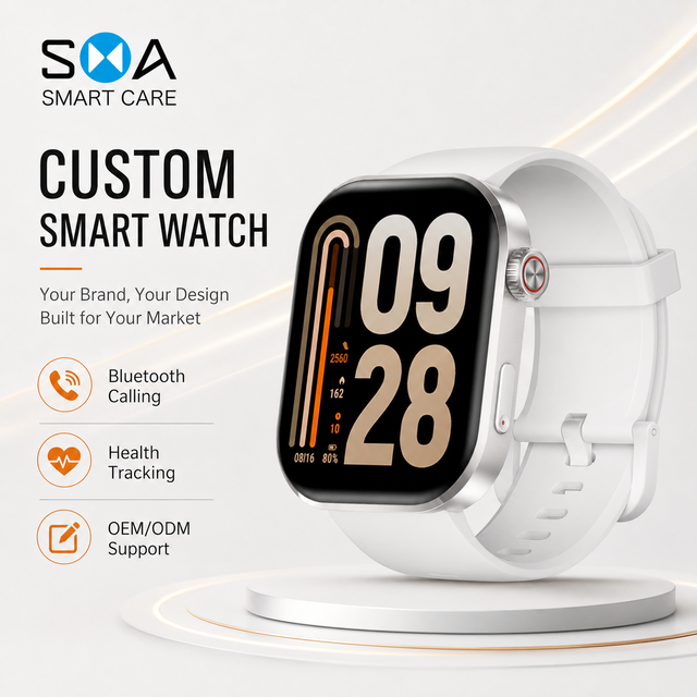 2.0 Inch Rectangular Smart Watch 320x385 TFT Full Touch Bluetooth Calling Health Fitness Tracker for Custom Logo Wholesale