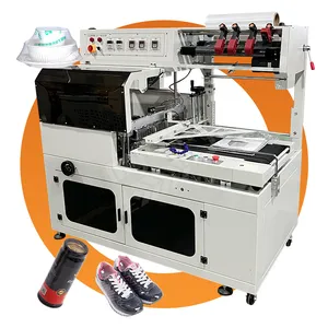 MY Industrial Mini Wrapper Desktop Box L Bar Sealer Shrink Wrapping Machine with Thermal Tunnel