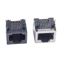 Conector Hembra RJ11 RJ45, Componente de Red 10p10c, Conector de Red RJ50, Acoplador SMT 10p10c, Acoplador SMT RJ45, Conector de Red RJ45