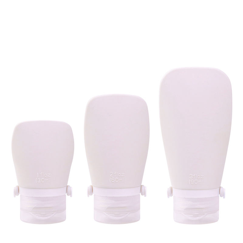 ขวดรีฟิลซิลิโคนสีขาว