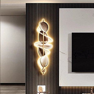Venta Directa de Fábrica, Arte Decorativo para Paisajes, Impresión UV, Decoración del Hogar, Pintura Acrílica, Arte Mural con Luces LED - Product Image 3