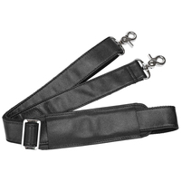 Sangle d'épaule réglable professionnelle en cuir PU pour sacoche d'ordinateur portable et sacs messager