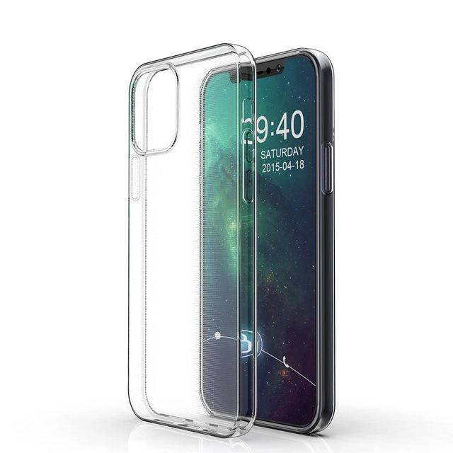 Drop Proof Mobile Ultra Thin Clear TPU Phone Case for iPhone 11 Pro/12 13 14+ 15 Plus 16 Pro Max