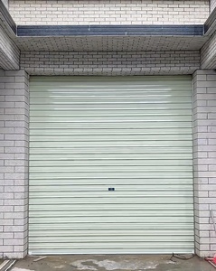 Porte à <span class=keywords><strong>enroulement</strong></span> en acier manuelle et électrique, résistante à la corrosion, de style européen, antivol et silencieuse. - Product Image 6