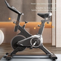 Vélo de spinning vertical pour la maison, résistance magnétique, compact, silencieux, équipement de fitness, charge maximale 240 kg, distance/heure/vitesse/calories