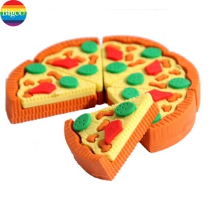 Fancy Kid <span class=keywords><strong>3D</strong></span> tẩy của pizza hình thiết kế tẩy trong đóng gói quà tặng - Product Image 4