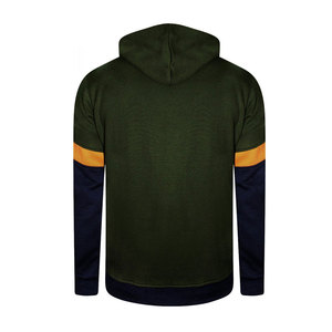 Sweat à capuche d'hiver pour homme 2026, 100 % coton molletonné, broderie personnalisée, impression de logo, tenue décontractée pour le voyage - Product Image 3