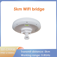 Puente Wifi para Exteriores de 25 km, 900 Mbps, 5.8 GHz