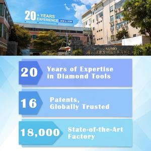 หัวเจียรเพชรแบบกำหนดเองได้ของ <span class=keywords><strong>HTC</strong></span> สำหรับงานแกะสลักและสลักลาย รองรับ OEM แผ่นขัด - Product Image 4