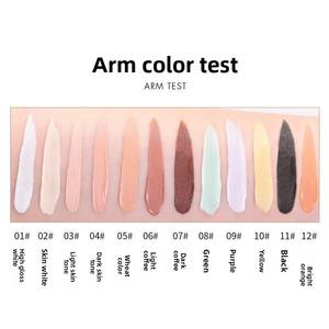 <span class=keywords><strong>Corrector</strong></span> Meixier, Contorno Iluminador, Cubre <span class=keywords><strong>Ojeras</strong></span>, Marcas de Acné, Base de Maquillaje <span class=keywords><strong>para</strong></span> Cosplay, Unisex, <span class=keywords><strong>para</strong></span> Todo Tipo de Piel - Product Image 3