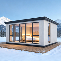 Maison préfabriquée modulaire insonorisée et isolante thermiquement, personnalisable, appartement mobile préfabriqué pour plusieurs scénarios
