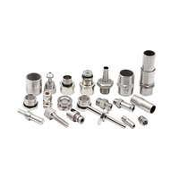 Pièces usinées sur mesure pour tours, fraiseuses, en acier inoxydable et en aluminium, pour l'assemblage de dispositifs d'automatisation industrielle