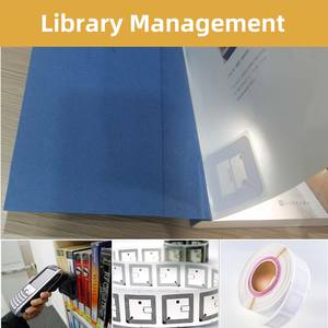 Etiquetas Adhesivas NFC HF Slix ISO15693 Pasivas de 13.56MHz, Resistentes al Agua y a la Intemperie, para Libros de Biblioteca, para Uso en <span class=keywords><strong>Hoteles</strong></span>, Rango de Lectura de 0-5cm - Product Image 2