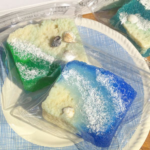 Jouet à presser réaliste en forme de coquille ondulée carrée, en plastique, derniers produits pour tous les âges - Product Image 4