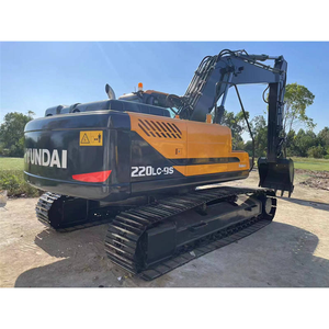Excavatrice d'occasion coréenne HANG KUI Hyundai 220LC de 22 tonnes, 90 % neuve, avec certifications EPA et CE, idéale pour l'agriculture et les travaux de terrassement à prix abordable - Product Image 1