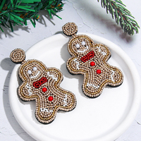 Boucles d'oreilles pendantes Vogue de haute qualité, bijoux de mode roses populaires, motif arbre de Noël, pour mariages, boucles d'oreilles pendantes tendance