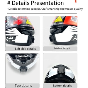 ヘルメットチンマウントキット LS2 バイク用カメラブラケット GoPro DJI Osmo Action Insta360 POV撮影アクセサリー用 - Product Image 5