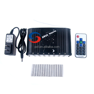 <span class=keywords><strong>Prix</strong></span> usine 14 trous Led étoile filante <span class=keywords><strong>ciel</strong></span> <span class=keywords><strong>étoilé</strong></span> fibre optique météore et étoile Source de lumière moteur couleur moteur illuminateur ensemble - Product Image 1