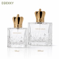 Parfum pour femme avec logo personnalisé, marque privée, flacon en verre dégradé arrondi, parfum intense original, vaporisateur