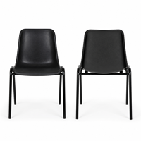 Chaise d'école en plastique PP de qualité commerciale, empilable, écologique, pliable, moderne, pour restaurant, café, maison, bureau, hôpital, extérieur