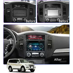 Đầu màn hình đa phương tiện Carplay Car Radio Android Auto cho Mitsubishi Pajero 2006-2014, đầu phát video 2DIN, màn hình IPS, tích hợp 4G WIFI - Product Image 4