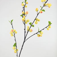 Mini-branche de pomme artificielle pour la décoration d'arbre de remise de diplôme à domicile, les arrangements floraux, les accessoires de photographie et la présentation en cuisine