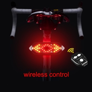 Juego de Luces Traseras para Bicicleta, Control Remoto, Recargable, con Batería, Repuestos - Product Image 5
